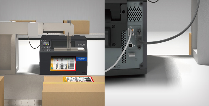 創新剝離器設計:靈活適用于自動化流水線作業 - Epson CW-C6530P產品功能
