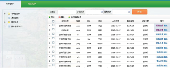 基于二維碼的設施設備管理系統